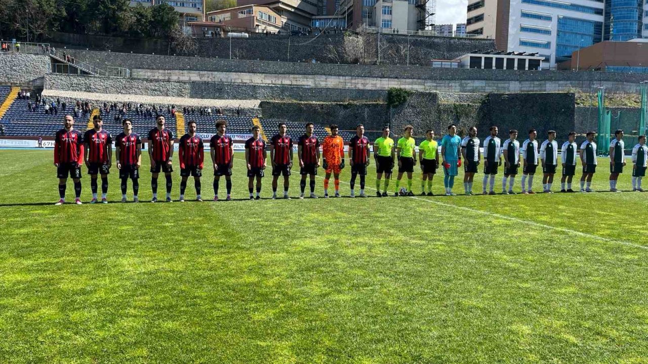 TFF 3. Lig: Zonguldakspor: 0 - Giresunspor: 0