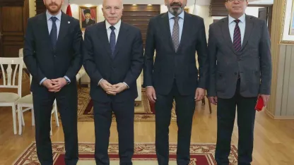 TFF Başkan Vekili Otyakmaz’dan Başkan Mehmet Sekmen’e ziyaret