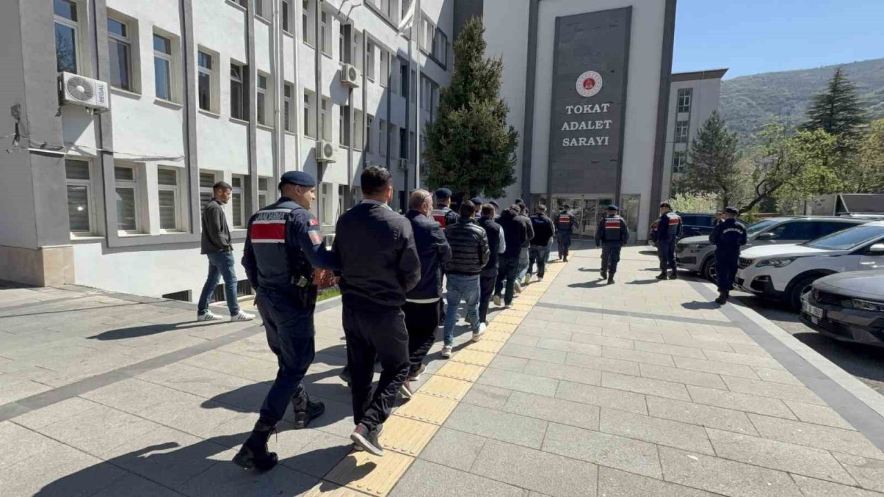 Tokat merkezli silah kaçakçılığı operasyonu: 16 tutuklama