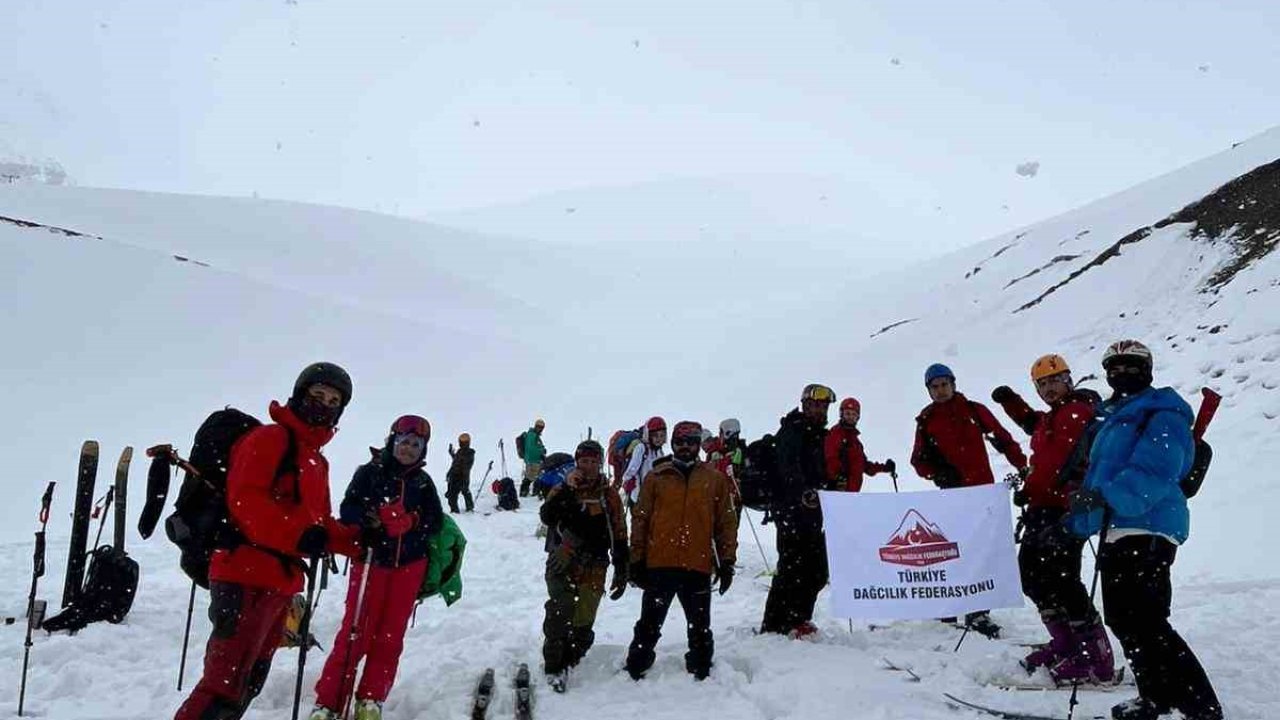 Trabzon’da Dağ Kayağı Eğitimi ilk kez düzenlendi