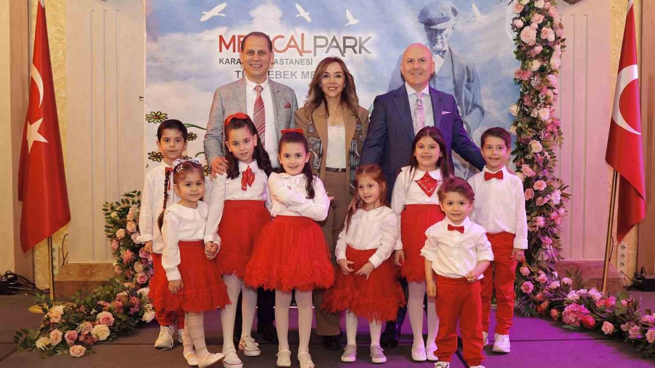 Trabzon’da minik yüreklerin sesi: Medical Park Karadeniz Hastanesi’nden unutulmaz 23 Nisan kutlaması