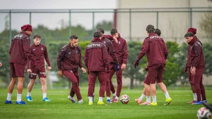 Trabzonspor, Alanyaspor maçı hazırlıklarını sürdürdü