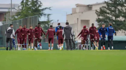 Trabzonspor, Galatasaray maçı hazırlıklarını tamamladı