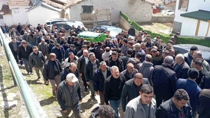 Traktörden düşerek hayatını kaybeden genç son yolculuğuna uğurlandı