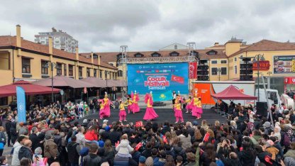 Türk dünyası çocukları, kültürlerini Samsun’da sergiledi