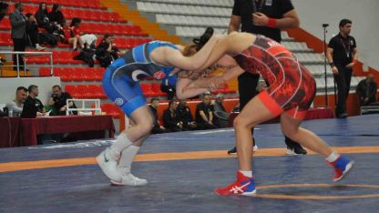 U15 Türkiye Güreş Şampiyonası Kars’ta devam ediyor