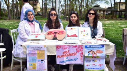 Ücretsiz sağlık tarama hizmeti Çakırlar Korusu’nda vatandaşlarla buluştu