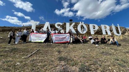 Üniversite öğrencilerinden binlerce yıllık tarihe yolculuk