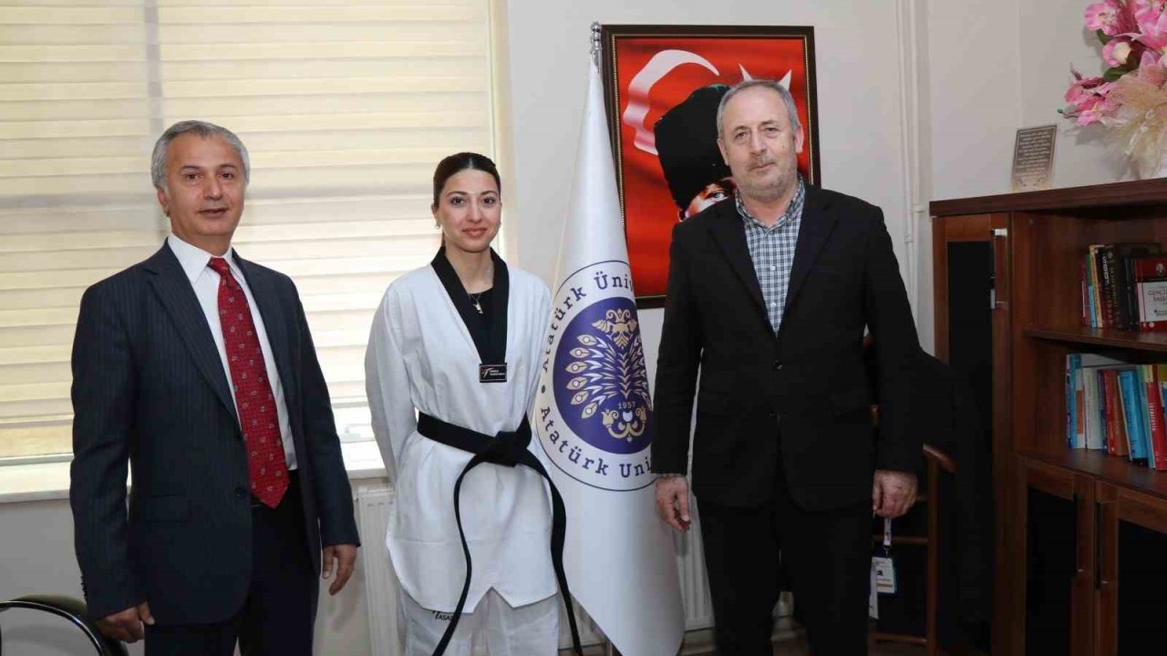 Üniversite öğrencisinin taekwondo başarısı