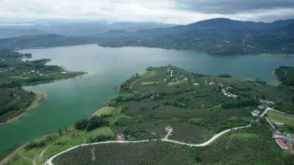 Yağmurlar Samsun’a içme suyu sağlayan barajları doldurup taşırdı