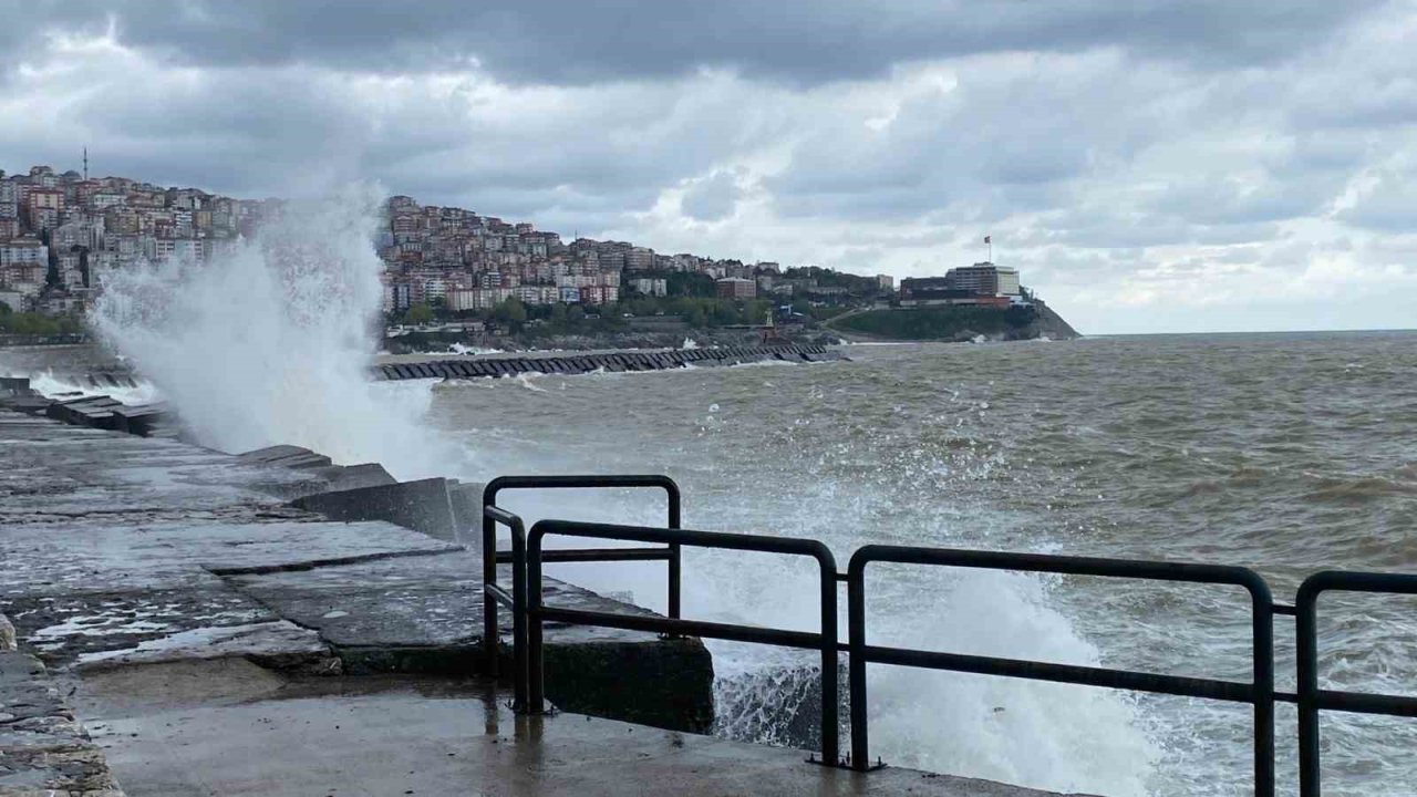 Zonguldak ve Bartın için fırtına uyarısı