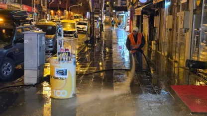 Ardahan’da Belediyeden bahar temizliği