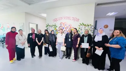 Bayburt Devlet Hastanesi’nde gebelere yönelik eğitim programı düzenlendi