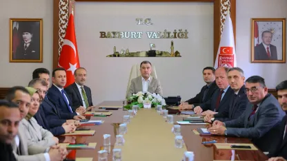 Bayburt’ta istihdam ve mesleki eğitim çalışmaları değerlendirildi