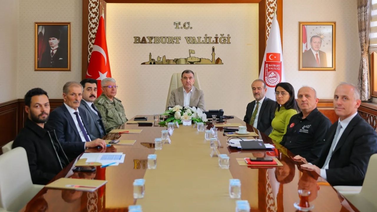 Bayburt’ta sığınakların kapasitesi ve ihtiyaçları değerlendirildi