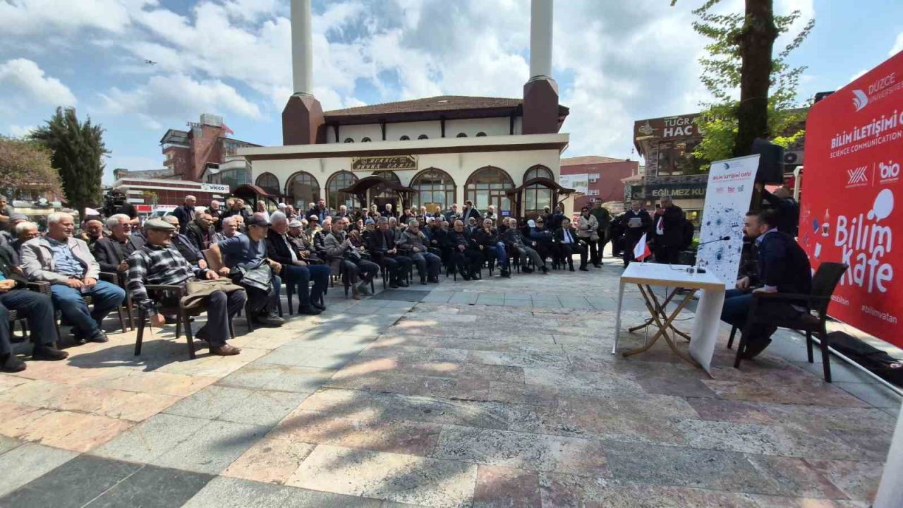 Düzce’de meydanda bilim, gündemde kalp sağlığı