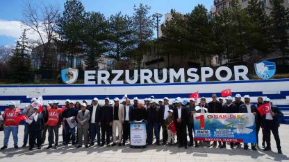Ezurum’da 1 Mayıs’ta işçiler meydanda