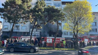 Fatsa’da oto aksesuar dükkanında yangın: Patlama paniğe neden oldu