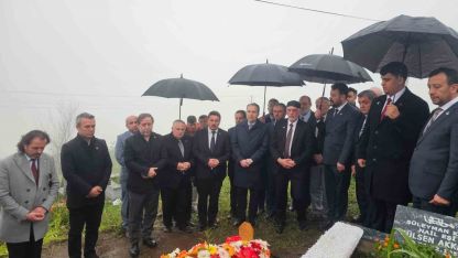 Giresun’da öldürülen genç başkan için Erbakan’dan taziye ziyareti