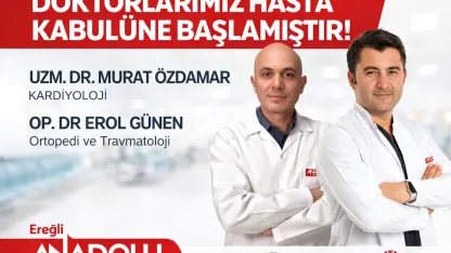 Karadeniz Ereğli’de kardiyoloji ve ortopedi uzmanları göreve başladı