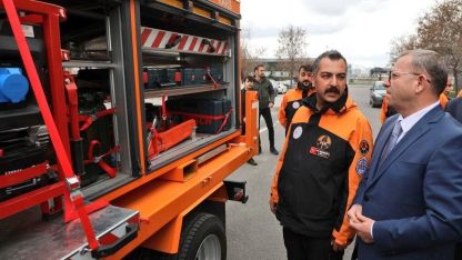Kars’ta KARAKURT ekibine resmi arma: Afetlere hazır güç sahada