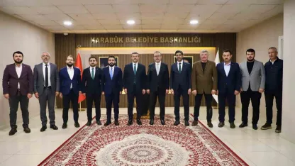 Kasapoğlu, Karabük’te bir dizi ziyaretlerde bulundu
