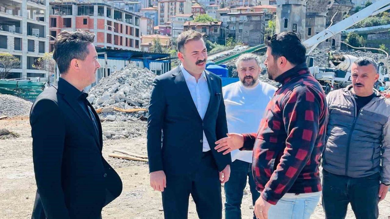 Lavuar Alanında çalışmalar başladı
