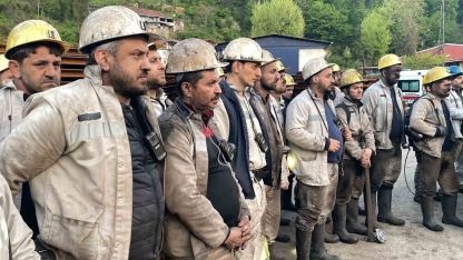 Maden ocağında hayat kurtaran tatbikat