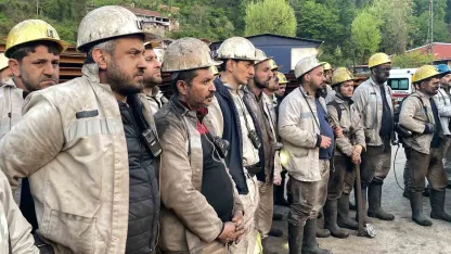 Maden ocağında hayat kurtaran tatbikat