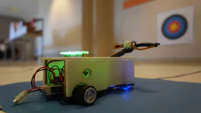 Ok atan ve hedef takip eden robot yaptılar: "Tek rakibimiz Mete Gazoz"