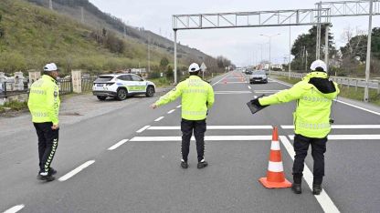 Ordu’da bir haftada 15 binden fazla araç ve sürücüsü denetlendi