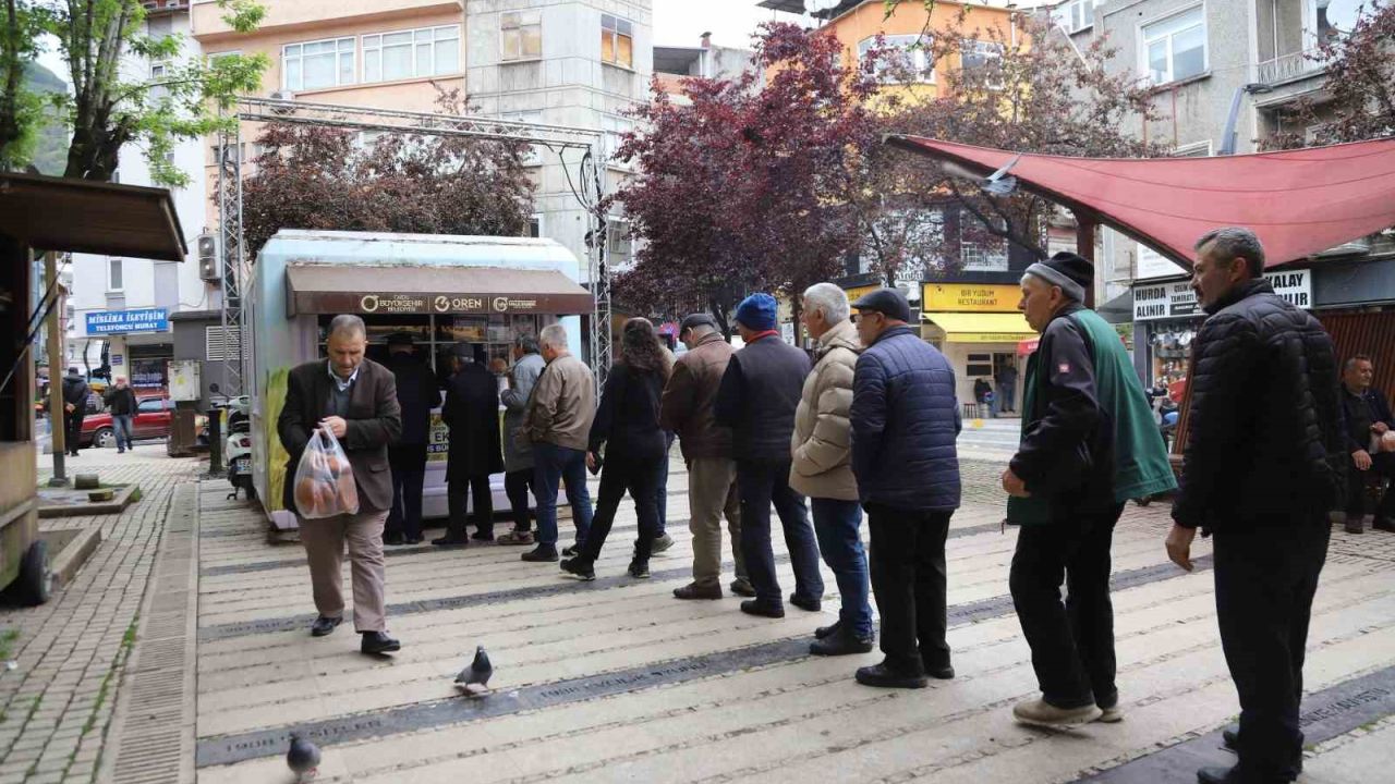 Ordu’da halk ekmek ile her ekmekte 7 lira tasarruf