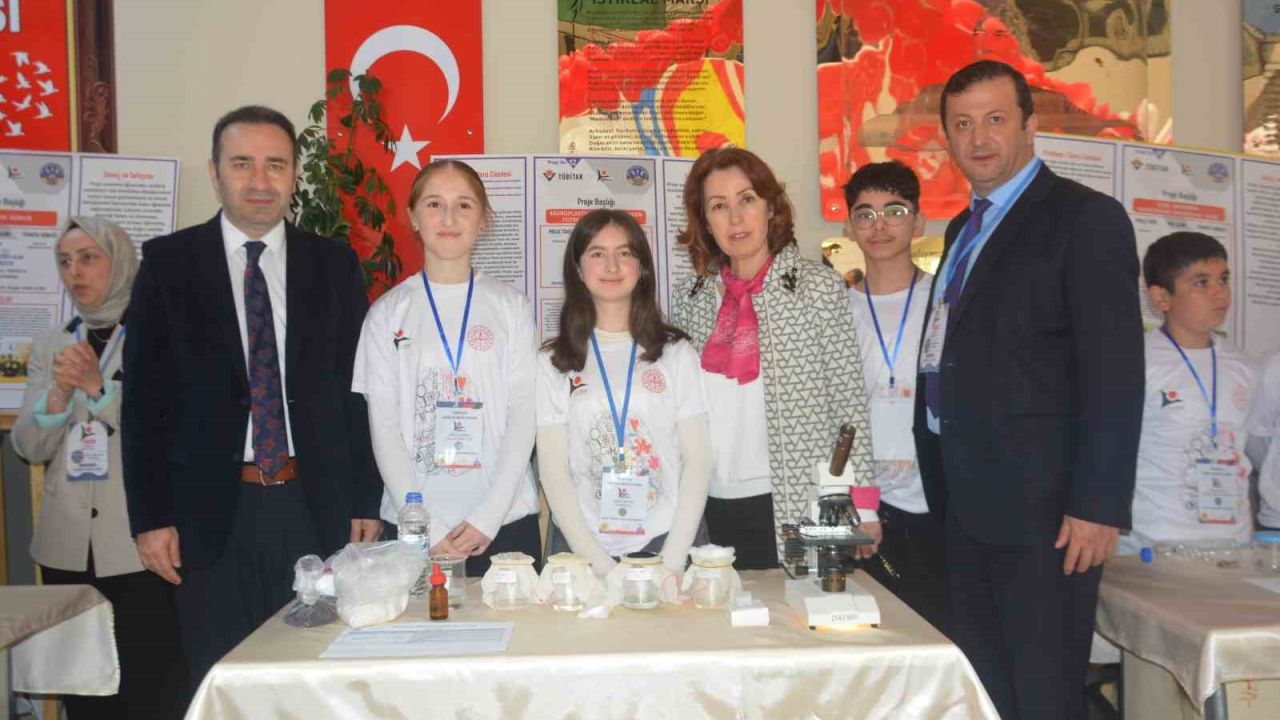 Ordu’da ortaokul öğrencilerinden 19 bilim projesi