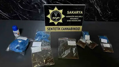 Sakarya’da uyuşturucu operasyonunda yakalanan 2 şüpheli tutuklandı
