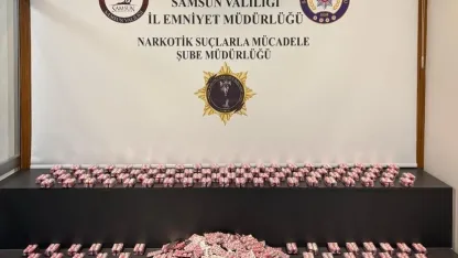 Samsun’da 11 bin 704 adet uyuşturucu hap ele geçirildi