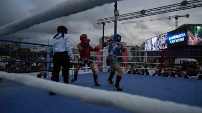 Samsun’da muay thai heyecanı