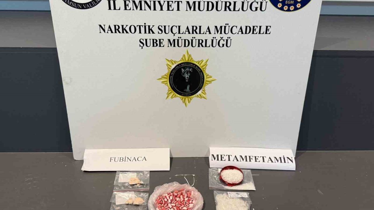 Samsun’da uyuşturucu operasyonu: 1 gözaltı