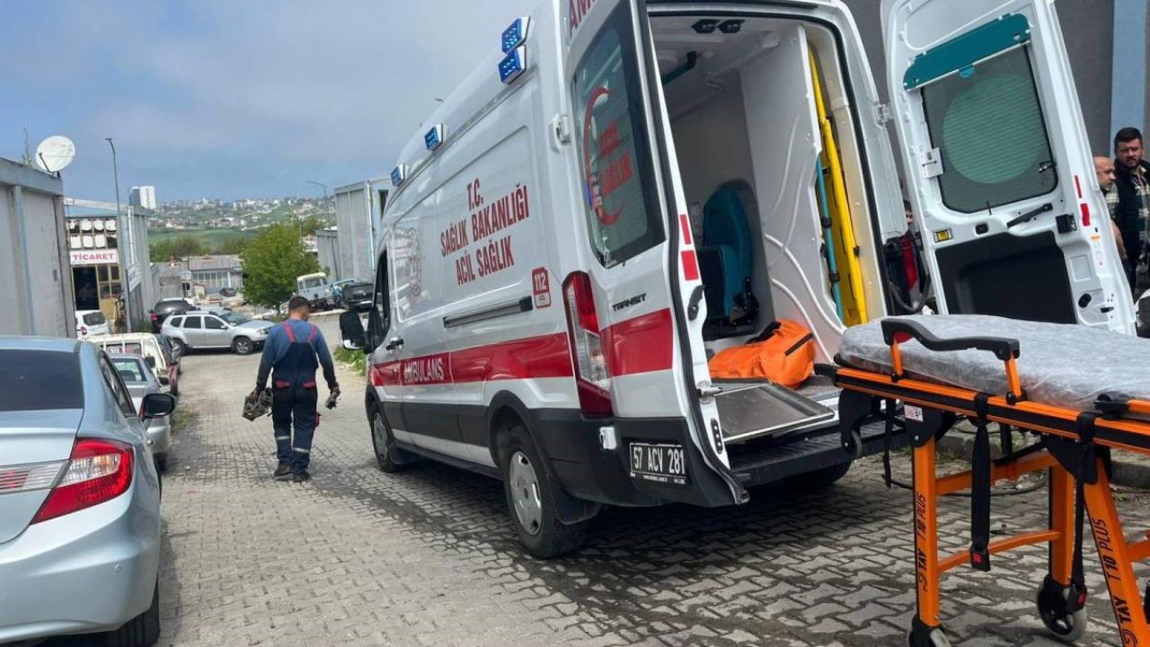 Sinop’ta yük asansörü koptu: 2 yaralı
