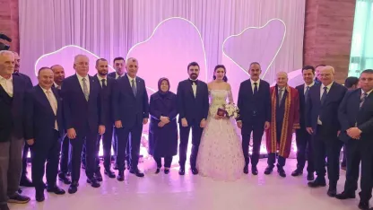 Siyaset, bürokrasi ve iş dünyası düğünde buluştu