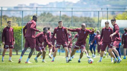 Trabzonspor, Beşiktaş maçı hazırlıklarını tamamladı