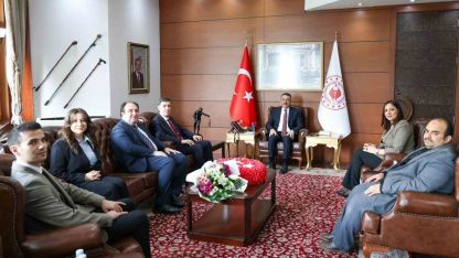 Vali Hacıbektaşoğlu TÜİK heyetini kabul etti