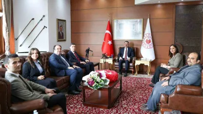 Vali Hacıbektaşoğlu TÜİK heyetini kabul etti
