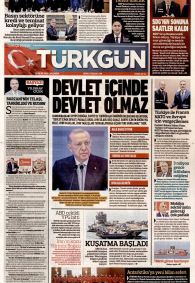 Türkgün Gazete Manşeti