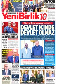 Yeni Birlik Gazete Manşeti