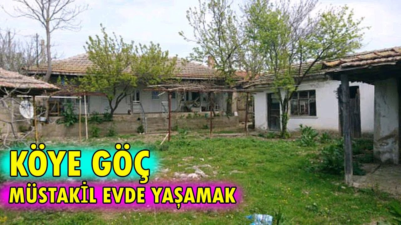 KÖYE GÖÇ EDİP MÜSTAKİL EVDE YAŞAMAK - Köye Göç Belgeseli