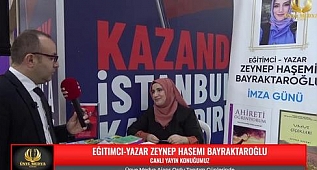 Ordu Tanıtım Günlerinde Canlı Yayın Konuğumuz Eğitimci-Yazar Zeynep Haşemi Bayraktaroğlu