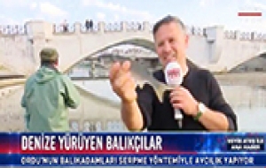 Habertürk TV - Denize Yürüyen Balıkçılar